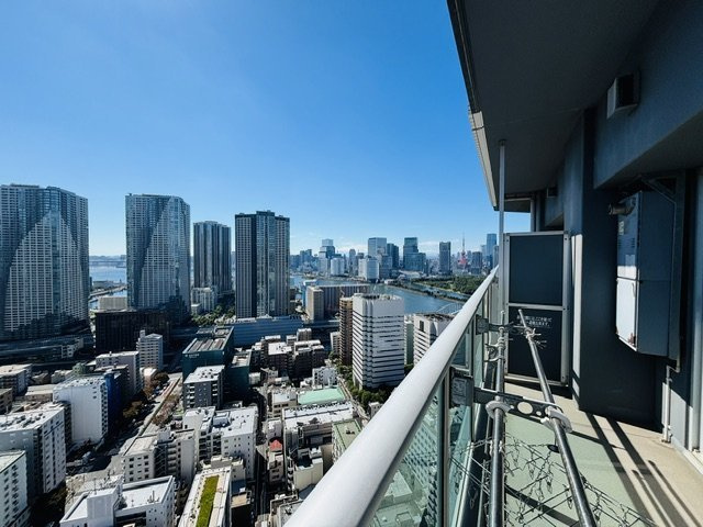 西側撮影／浜離宮・東京タワーが望めます