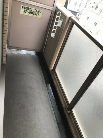 シンシア蒲田ステーションプラザのバルコニー