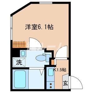 板橋区氷川町のアパートの間取り