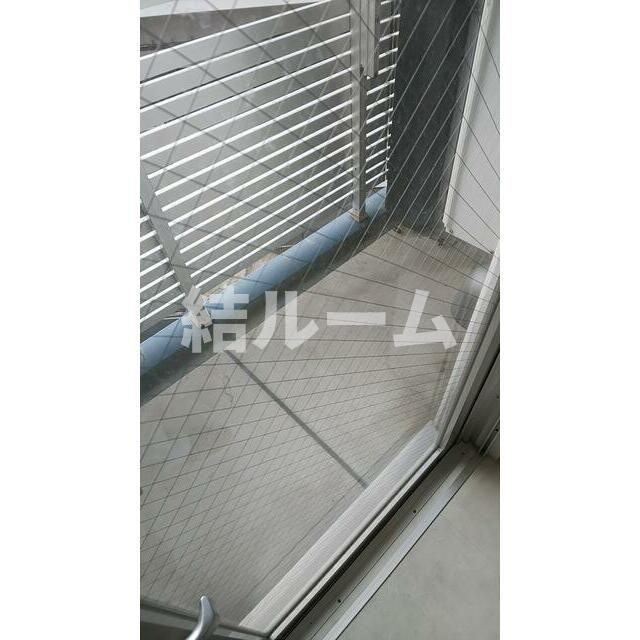 北区滝野川５丁目の賃貸マンションのバルコニー