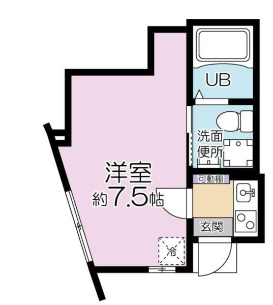 ノーザンロード墨田の間取り|間取りです。