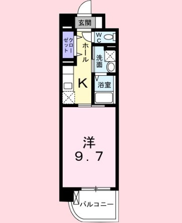 エムウッド　グラーツィアの間取り