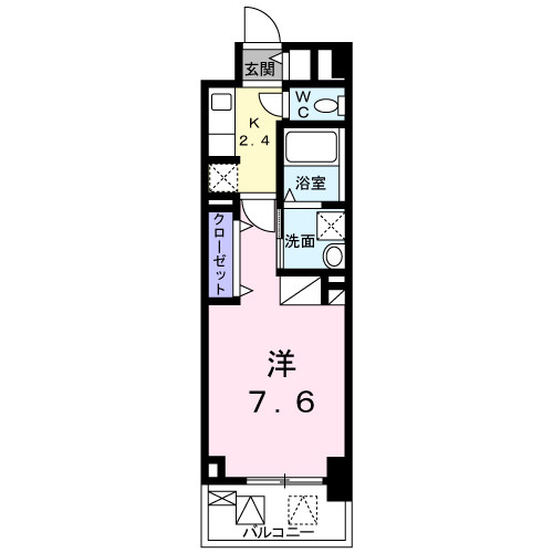 アビタシオン　グランデの間取り