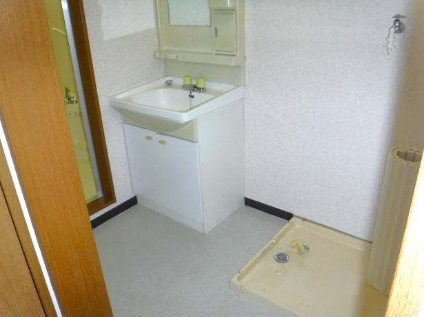 コンフォールＡの洗面所|使いやすい洗面所です