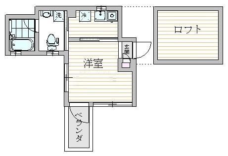 イクス・デュールの間取り|間取りです。
