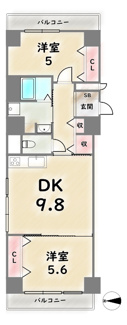 【間取り】 | コーポ円座