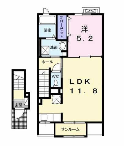 ファインプレイスの間取り