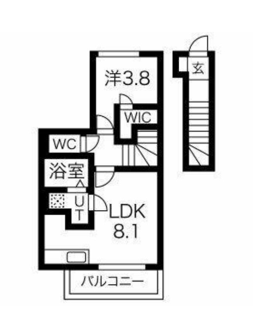 ディアコート東所沢の間取り