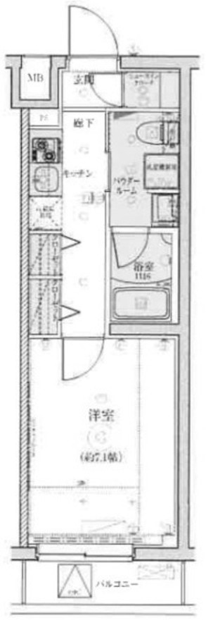リヴシティ大泉学園の間取り