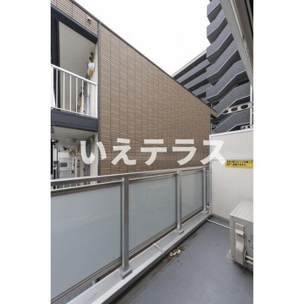 ハビテ兵庫駅南のバルコニー