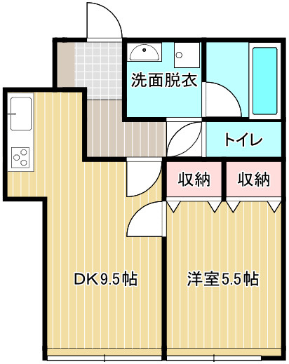 センチュリーパーク美の浜の間取り