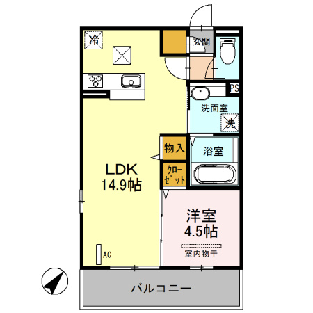 エスポワールの間取り