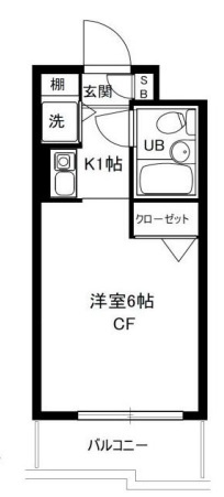 ジョイフル池上第２の間取り|間取り