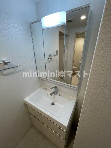 プレジオ恵美須の洗面所
