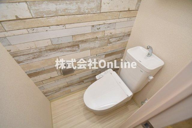 リバーサイド東久宝寺十番館のトイレ