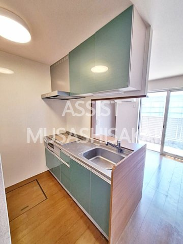 クレールヴェルデのキッチン|写真：設備同仕様の別物件です