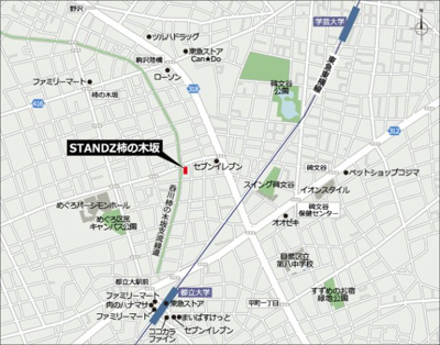 【地図】 | ＳＴＡＮＤＺ柿の木坂