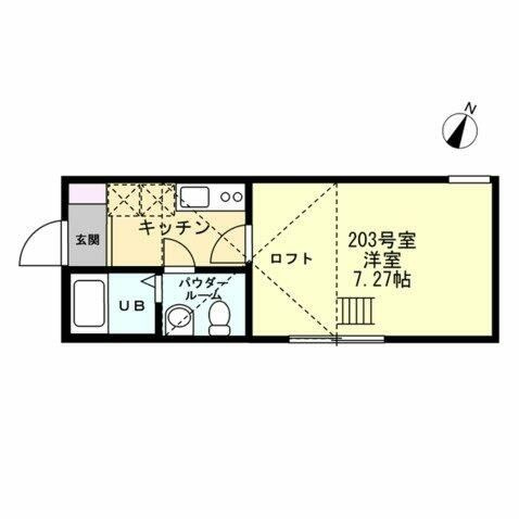 レジデンス久地の間取り
