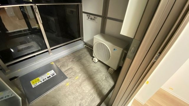 エステムコート東京八王子のバルコニー
