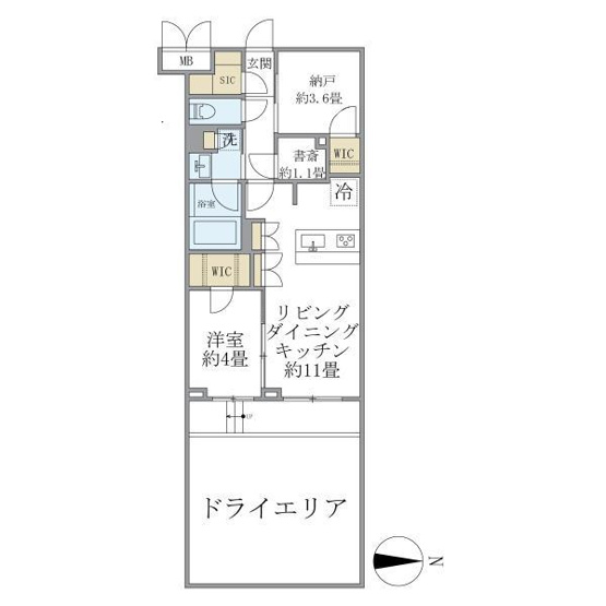 【間取り】 | Ｌａ　Ｐｅｒｌａ　ＪｉｙｕｇａｏｋａＩＩ