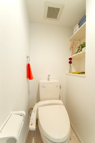 【トイレ】 | ウィスタリアヒルズ | ゆったりとした空間のトイレです