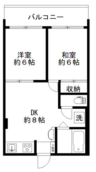 【間取り】 | 第二プロスパーハウスニムラ