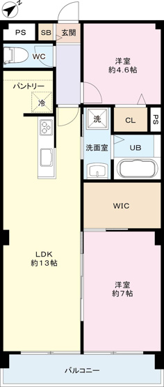 【間取り】 | エクレール国領