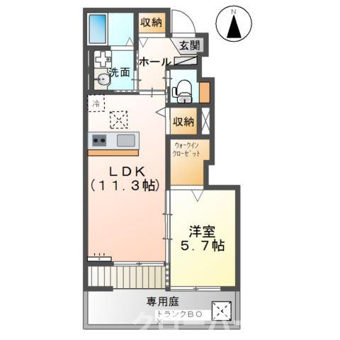 ルピナス　Ａの間取り