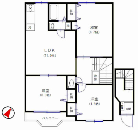 【間取り】 | オークガーデン