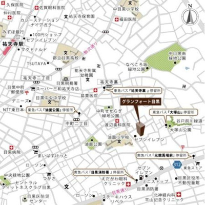 【地図】 | グランフォート目黒