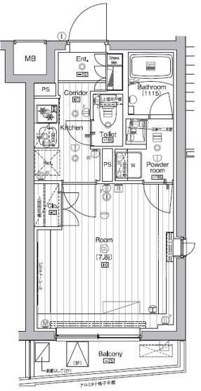 【間取り】 | COURTYARD洗足