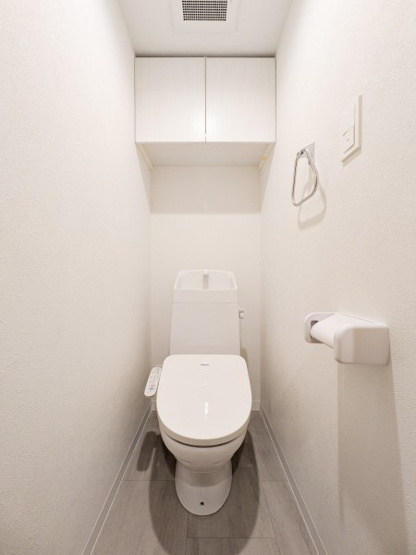 【トイレ】 | プラティーク旗の台ヒルサイド | ゆったりとした空間のトイレです