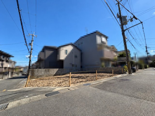 向日市寺戸町西野辺の外観|現況：更地
解体更地渡しのためスムーズに建築を開始いただけます。