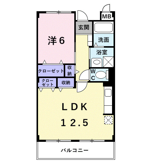 センターランドの間取り