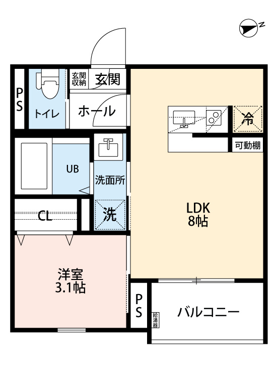 robot home 東本町の間取り