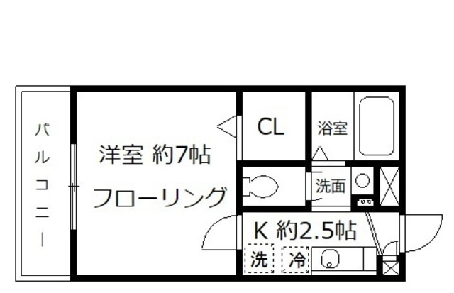 コーネル・スリーの間取り|間取りです。