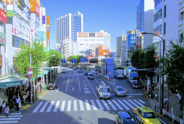杉並区上荻１丁目の店舗事務所の周辺