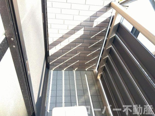 レオネクストアルファのバルコニー