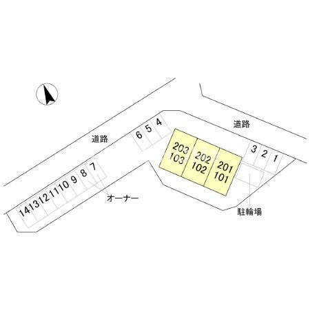 エルヴィエントの区画図|当社、チルホームのHPもご覧ください(^^)/物件情報多数♪