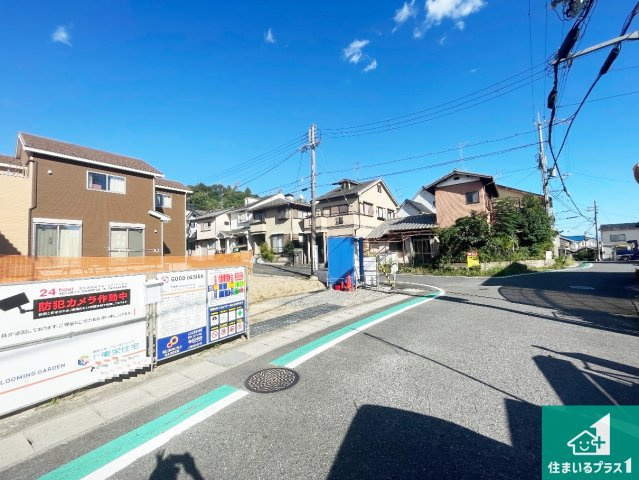 大津市衣川　第2期　新築一戸建ての前面道路含む現地写真|現在建築中！落ち着いた街並みで新生活を始めることが出来そう！周辺の物件も併せてご紹介させて頂きます！