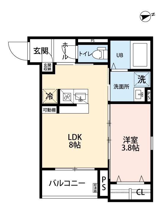 robot home 東本町の間取り