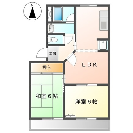 ベルノーブルの間取り