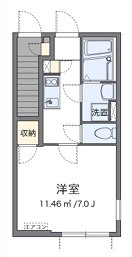 クレイノエスポワールの間取り