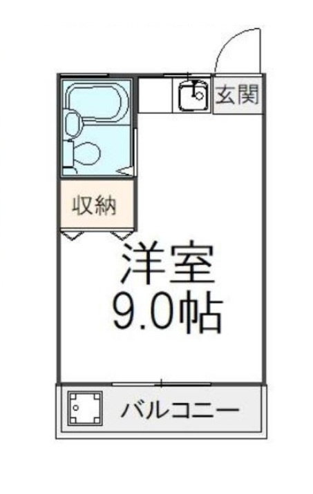 メゾンエクセＫの間取り