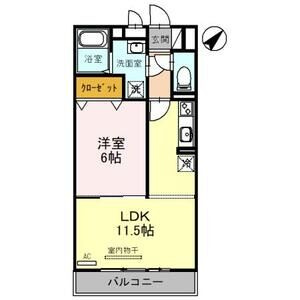 【間取り】 | ディオネオーラ | お部屋の間取りです