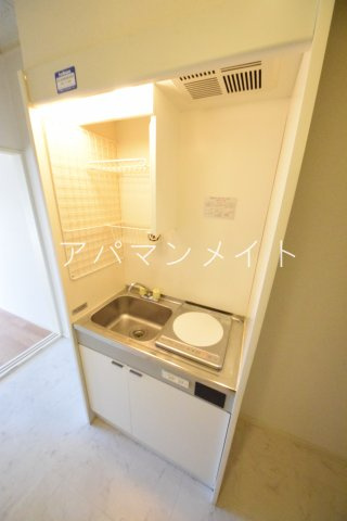 【キッチン】 | カーサリフレスカ戸塚 | ＩＨコンロ1口付き！