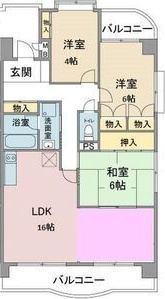ロイヤル香久山の間取り