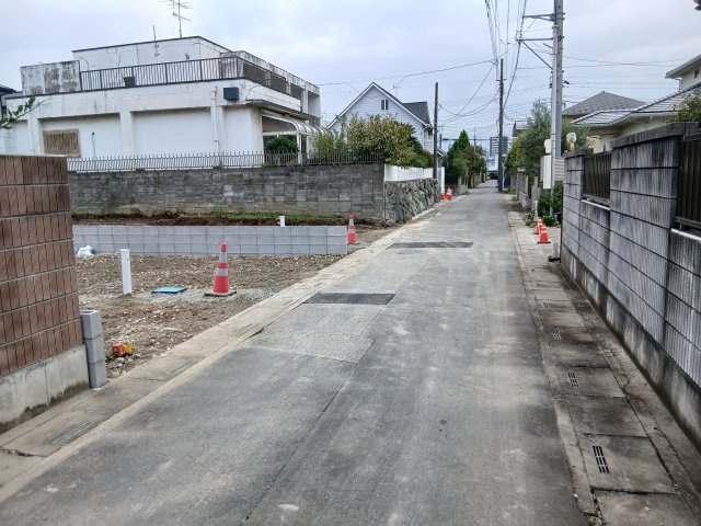 リーブルガーデン．Ｓ　熊谷見晴町第４　の前面道路含む現地写真|現地前面道路（2026年10月02日）撮影