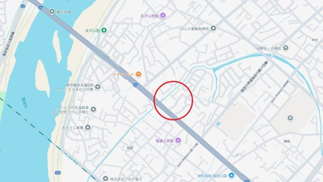 加古川市加古川町稲屋 第14　　新築戸建の地図