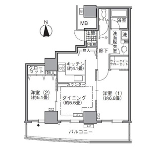 【間取り】 | アクティ汐留